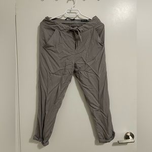 Cotton gray trousers